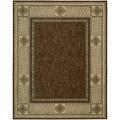 Nourison Vallencierre Area Rug Collection Brown 3 Ft 6 In. X 5 Ft 6 In. Rectangle 99446619259